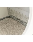 Trixie litieră automată cu autocuratare pentru pisici alb 53 x 55.5 x 52 cm
