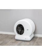 Trixie litieră automată cu autocuratare pentru pisici alb 53 x 55.5 x 52 cm