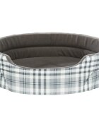 Trixie Lucky coș oval câini și pisici poliester imprimeu geometric pernă reversibilă gri Lucky coș oval câini și pisici XS poliester imprimeu geometric pernă reversibilă gri 45 x 35 cm