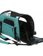 Trixie Madison geantă transport câini și pisici poliester deschidere laterală cu curea de umăr cu buzunare Madison geantă transport câini și pisici XS(max. 5kg) poliester deschidere laterală cu curea de umăr cu buzunare verde 19 x 28