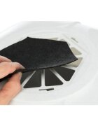 Trixie Maro Corner litieră acoperită pisici cu filtru de colț cu lopățică gri și 60x43x52 cm