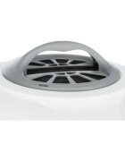Trixie Maro Corner litieră acoperită pisici cu filtru de colț cu lopățică gri și 60x43x52 cm