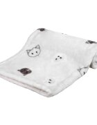 Trixie Mimi pătură dreptunghiulară câini S-M poliester crem 70 x 50 cm