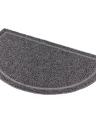 Trixie Non-slip covoraș litieră semicircular pisici antracit 59x35 cm