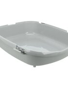 Trixie Primo XXL litieră pisici cu ramă alb și gri 56x25x71 cm
