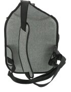 Trixie Savina rucsac transport câini și pisici XS-S(max. 10kg) poliester deschidere frontală&superioară negru și gri 30 x 26 x 33 cm