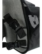 Trixie Savina rucsac transport câini și pisici XS-S(max. 10kg) poliester deschidere frontală&superioară negru și gri 30 x 26 x 33 cm