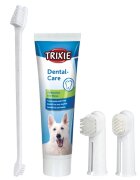 Trixie set periuță și pastă de dinți câini anti-tartru 1buc