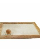 Trixie sisal covoraș cu jucărie pisici maro 53 x 35cm