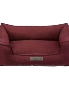 Trixie Talis pat dreptunghiular câini poliester pernă reversibilă antiderapant vișiniu 60x50cm