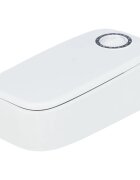 Trixie TX1 hrănitor automat câini 1 bol dreptunghiular programabil cu răcire (acumulator frigorific) plastic alb S-L(0.3l 24x7cm)
