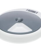 Trixie TX5 hrănitor automat câini 1 bol asimetric programabil plastic TX5 hrănitor automat câini și pisici 1 bol asimetric programabil plastic alb și gri XS(1.25l 33x5cm)
