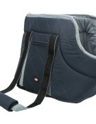 Trixie Viktoria geantă transport câini și pisici XS(max. 5kg) textil deschidere superioară cu buzunare albastru 26 x 29 x 50 cm