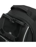 Trixie Wiliam rucsac transport câini XS-L(max. 30kg) poliester deschidere frontală cu buzunare negru 33 x 43 x 23 cm