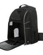 Trixie Wiliam rucsac transport câini XS-L(max. 30kg) poliester deschidere frontală cu buzunare negru 33 x 43 x 23 cm