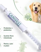 TRM Canigest Combi supliment sistem digestiv & probiotice câini suspensie orală Canigest Combi XS-XL supliment sistem digestiv & probiotice câini și pisici flacon 32ml suspensie orală