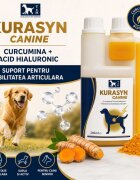 TRM Kurasyn supliment sistem articular câini suspensie orală Kurasyn XS-XL supliment sistem articular câini flacon 240ml suspensie orală