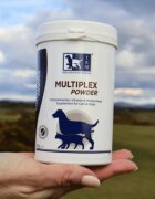 TRM Multiplex Powder multivitamine câini pudră Multiplex Powder XS-XL multivitamine câini și pisici flacon 200g pudră