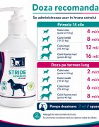 TRM Stride Advanced supliment sistem articular câini suspensie orală Stride Advanced XS-XL supliment sistem articular câini flacon 200ml suspensie orală