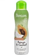 Tropiclean șampon și balsam 2în1 câini Papaya și Nucă de cocos flacon 592ml