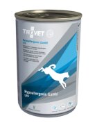 Trovet Dog Hypoallergenic LRD Miel dietă veterinară câini conservă hrană umedă afecțiuni digestive și dermatologice (pate) 400g