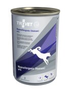 Trovet Dog Hypoallergenic VPD Căprioară dietă veterinară câini conservă hrană umedă afecțiuni digestive și dermatologice (pate) 400g