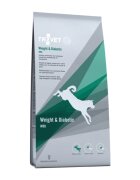 Trovet Dog Weight & Diabetic WRD dietă veterinară câini hrană uscată afecțiuni metabolice (obezitate și diabet) 12.5 kg