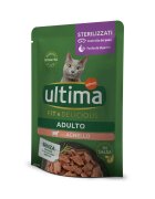 ULTIMA Fit & Delicious Sterilised Miel plic hrană umedă pisici sterilizate (în sos) 85g