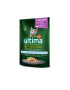 ULTIMA Fit & Delicious Sterilised Pește plic hrană umedă pisici sterilizate (în sos) bax 85g x 24buc
