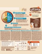 ULTIMA Small Junior XS-S Pui hrană uscată câini junior 800g