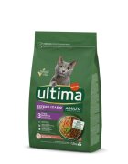 ULTIMA Sterilised Somon hrană uscată pisici sterilizate 1.5kg