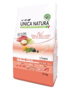 UNICA Natura Maxi L-XL Miel și Orez hrană uscată câini 12kg