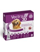 Vectra 3D spot-on solutie antiparazitara caini spot-on soluție antiparazitară câini 25-40 kg 3 pipete