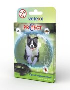Vetexx Protect deparazitare externă câini zgardă Protect deparazitare externă câini M-L zgardă 75 cm 1buc
