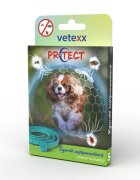 Vetexx Protect deparazitare externă câini zgardă Protect deparazitare externă câini XS-S zgardă 38 cm 1buc
