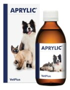 Vetplus Aprylic supliment sistem nervos & calmante câini suspensie orală Aprylic XS-XL supliment sistem nervos & calmante câini și pisici flacon 500ml suspensie orală