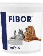Vetplus Fibor supliment sistem digestiv câini granule masticabile Fibor XS-XL supliment sistem digestiv câini și pisici găletușa 500g granule masticabile