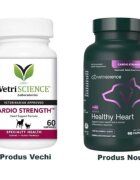 VETRISCIENCE Omega Healthy Heart supliment sistem cardio-vascular câini capsule Omega Healthy Heart XS-XL supliment sistem cardio-vascular câini flacon 60 capsule