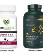 VETRISCIENCE Omega Healthy Skin supliment piele & blană câini capsule Omega Healthy Skin XS-XL supliment piele & blană câini flacon 30 capsule