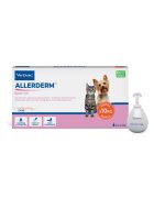 Virbac Allerderm Spot On XS-S tratament adjuvant pipete câini și pisici piele & blană alergii 2mlx6buc Allerderm Spot-On Small XS-S tratament adjuvant pipete câini și pisici piele sensibilă calmant cutie 2mlx6buc