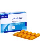 Virbac Calcidelice supliment sistem osos sistem articular câini junior comprimate Calcidelice XS-XL supliment sistem osos sistem articular câini junior blister 30 comprimate