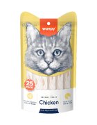 WANPY Creamy Treat Pui punguță recompense pisici (piure) 350g