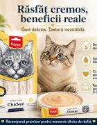 WANPY Creamy Treat Pui punguță recompense pisici (piure) 70g