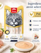 WANPY Creamy Treat Pui punguță recompense pisici (piure) 70g