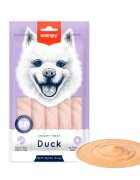 WANPY Creamy Treat XS-M Rață punguță recompense câini (piure) 70g