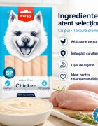 WANPY Creamy Treat XS-XL Pui punguță recompense câini (piure) 70g
