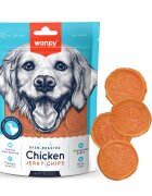 WANPY Jerky Chips XS-M Pui punguță recompense câini 100g