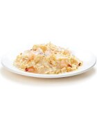 WANPY Pui și Creveți punguță hrană umedă pisici (în aspic) 85g