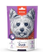 WANPY Sausages XS-M Rață punguță recompense câini 100g