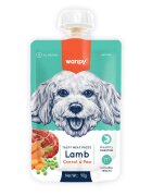 WANPY Tasty Meat Paste XS-M Rață punguță recompense câini (piure) 90g